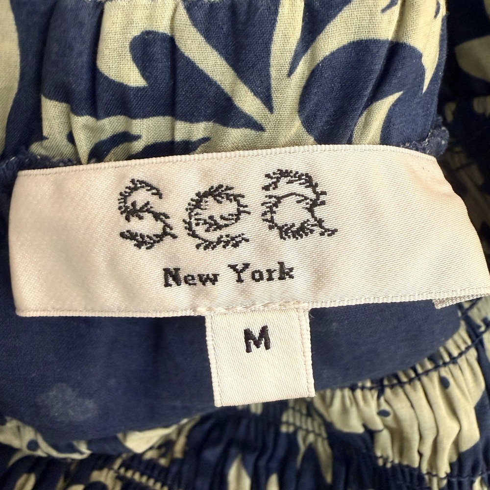 Sea New York Navy and Cream Floral Maxi Dress - Picture 5 of 5